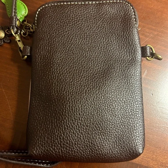 Chala Sunflower Crossbody Bag - Brown and Orange - Picture 8 of 8